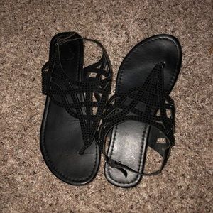 Black Sandals